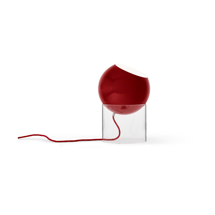 Lampe de table Topan VP13 31,5 cm, Clear-vermilion red &Tradition