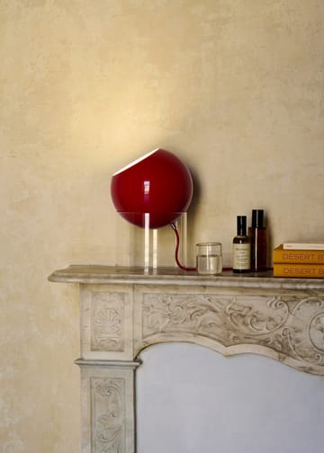 Lampe de table Topan VP13 31,5 cm - Clear-vermilion red - &Tradition