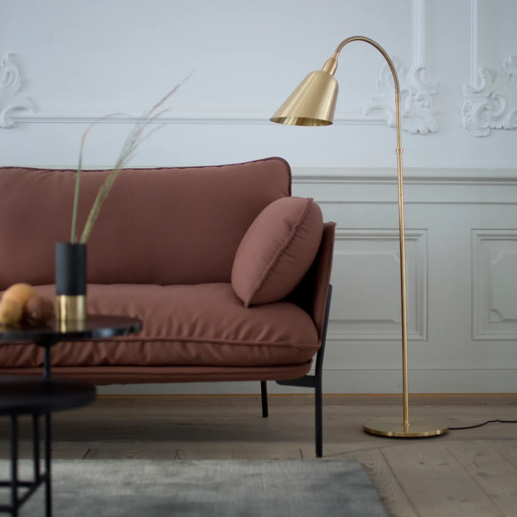 Lampe sur pied Bellevue AJ7, Brass &Tradition