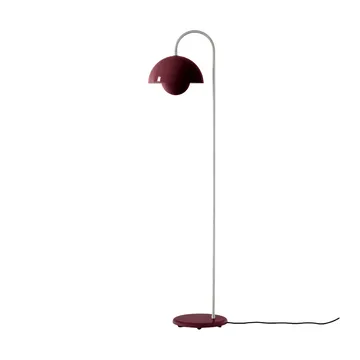 Lampe sur pied Flowerpot VP12 - Dark plum - &Tradition