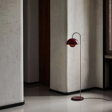 Lampe sur pied Flowerpot VP12 - Dark plum - &Tradition