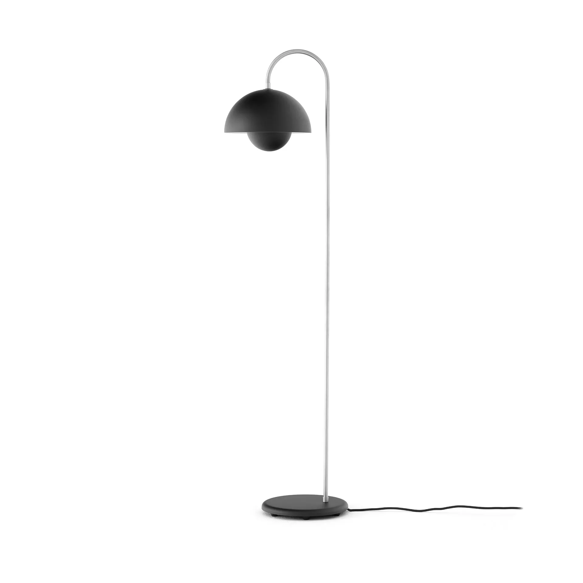 Lampe sur pied Flowerpot VP12, Matt black &Tradition