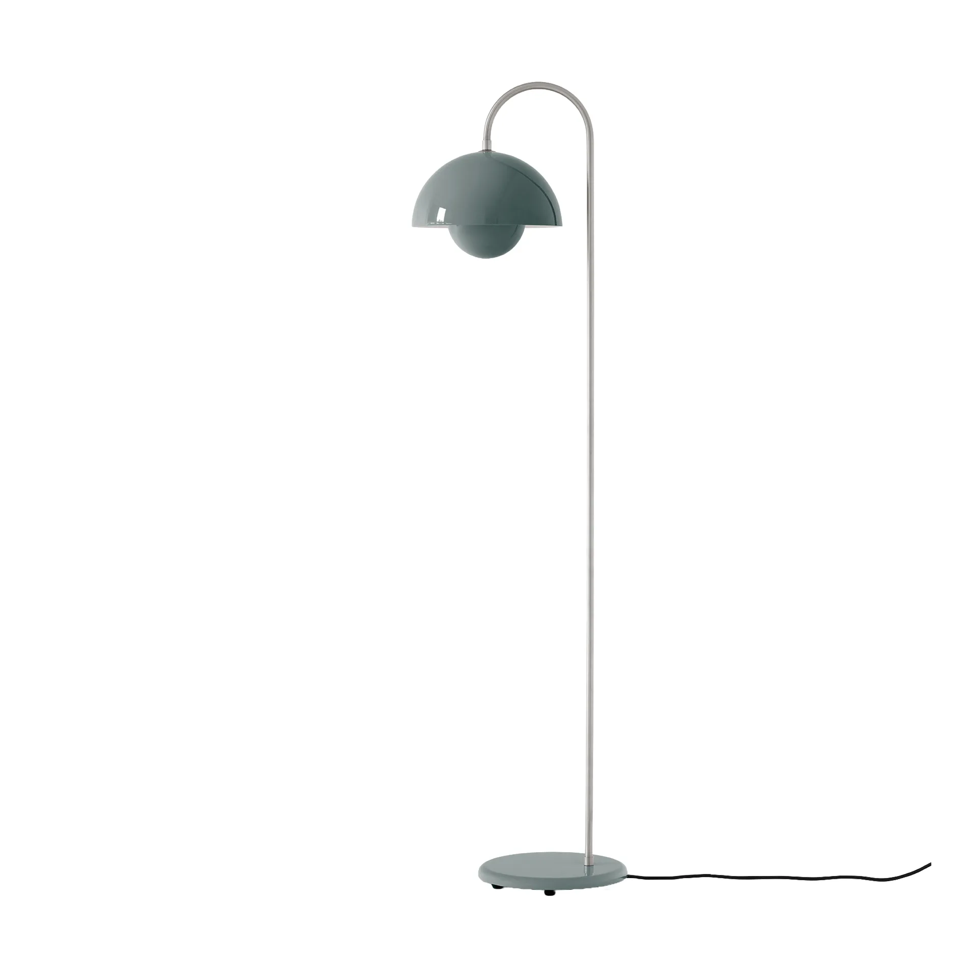 Lampe sur pied Flowerpot VP12, Stone blue &Tradition
