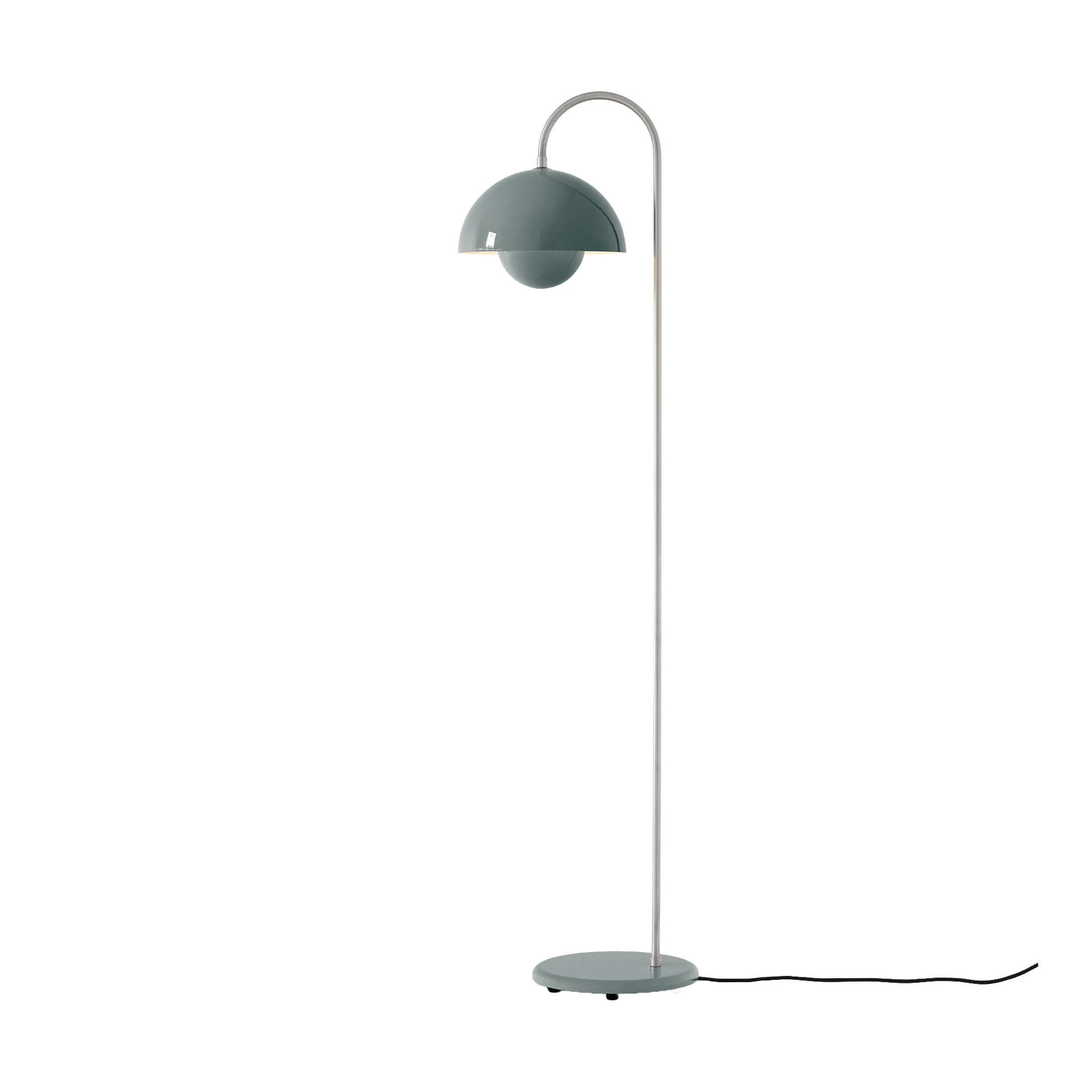 Lampe sur pied Flowerpot VP12, Stone blue &Tradition