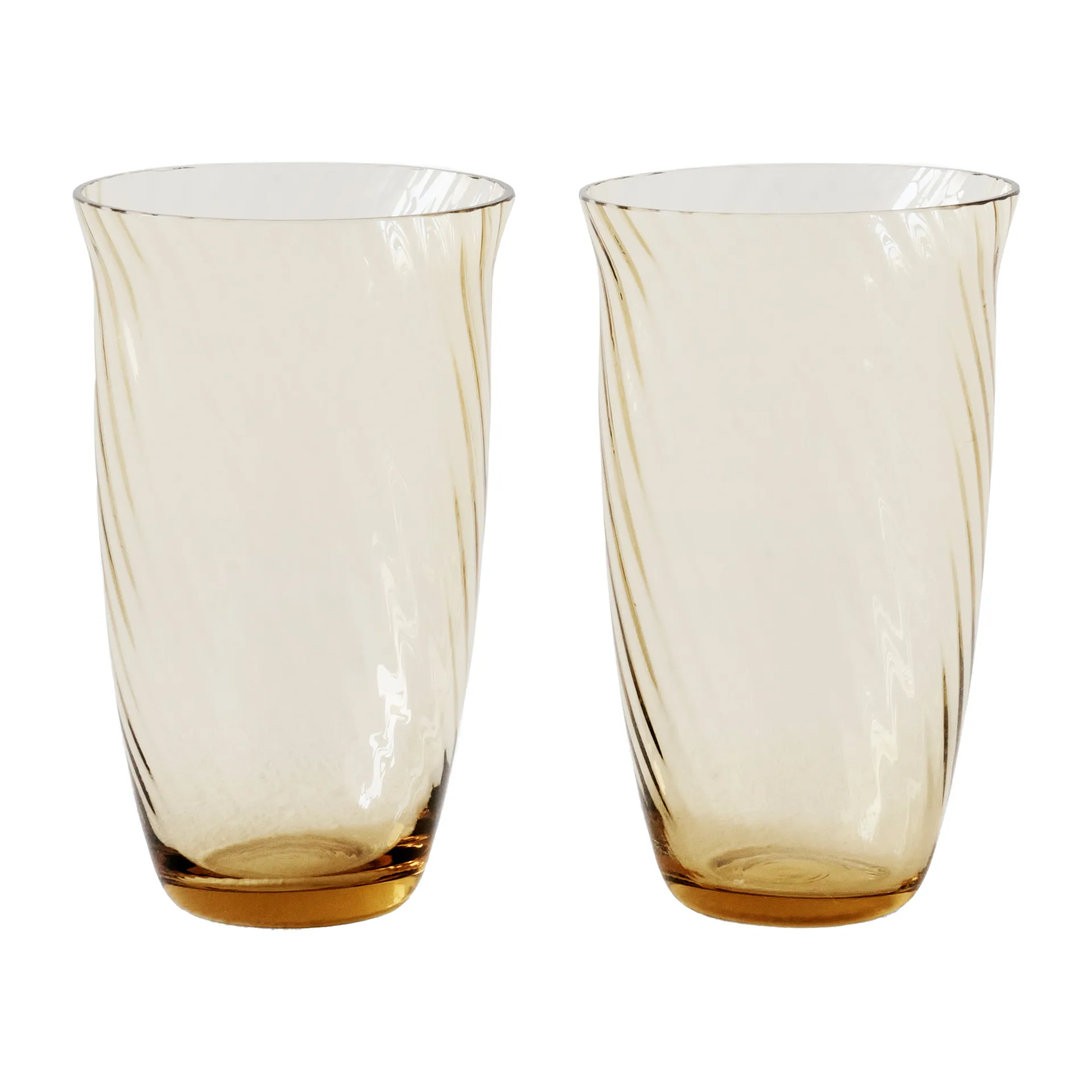 Lot de 2 verres à eau Collect SC60, Amber &Tradition