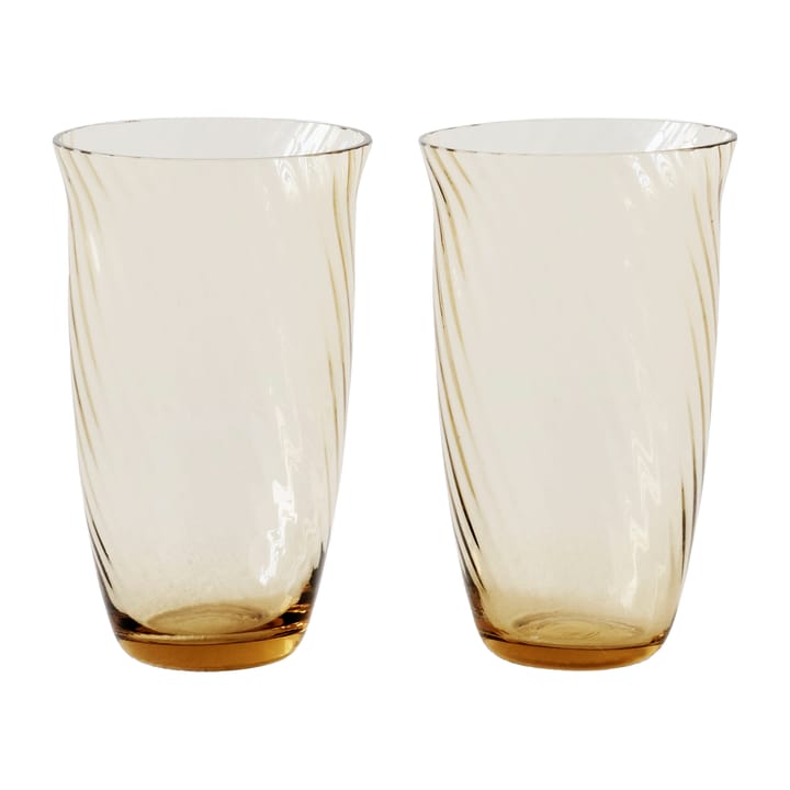 Lot de 2 verres à eau Collect SC60 - Amber - &Tradition