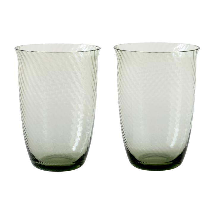 Lot de 2 verres à eau Collect SC61 - Moss - &Tradition