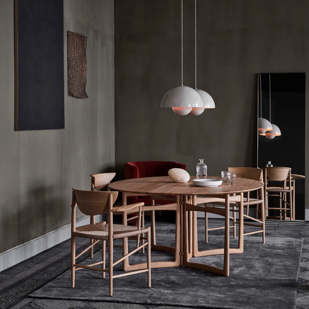 Miroir Amore SC50, bronzed brass &Tradition