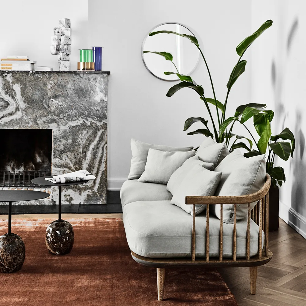 Miroir Sillon SH5, chrome, sh5 &Tradition