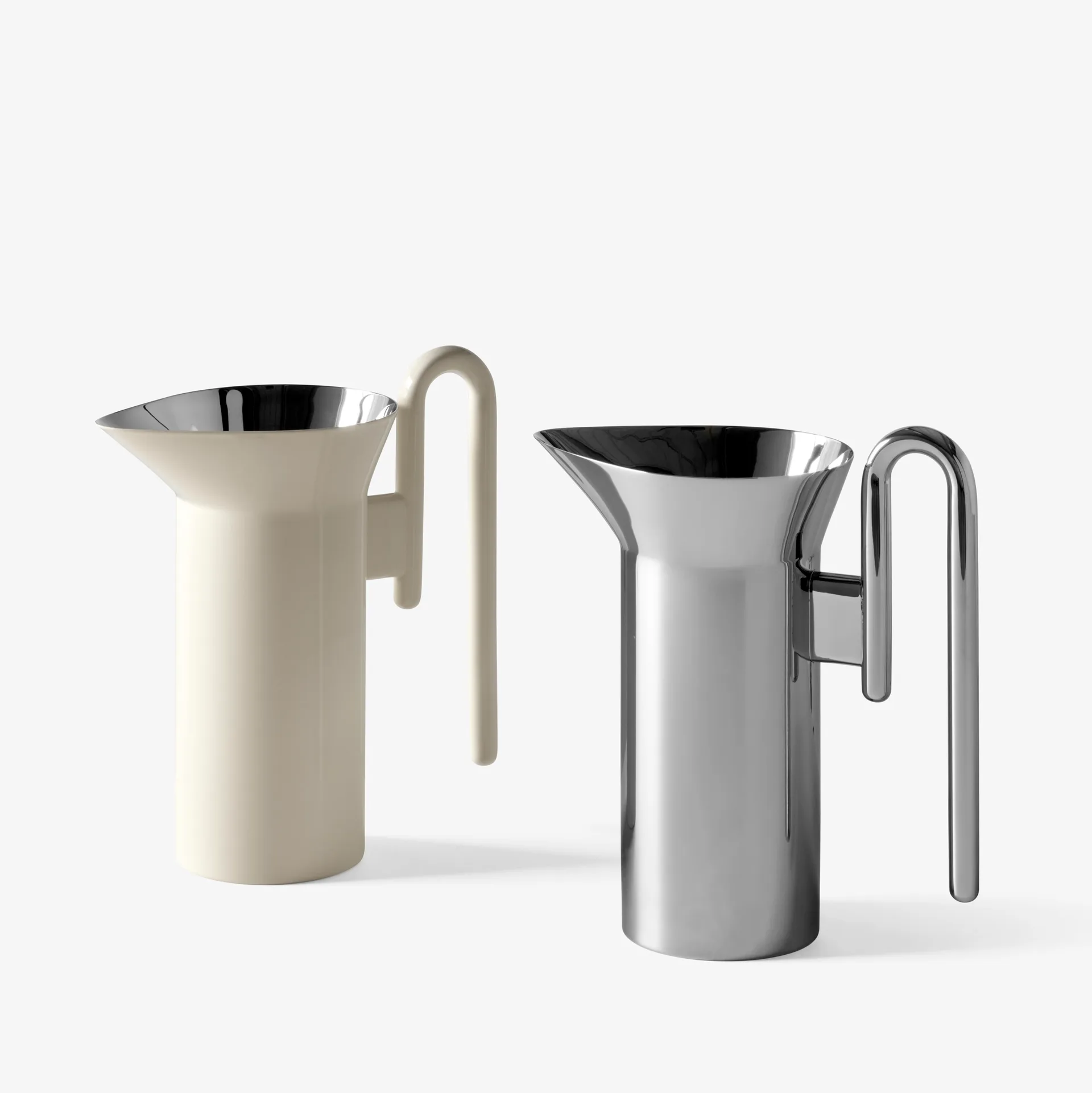 Momento JH38 Carafe 1 liter, Polished Steel
 &Tradition