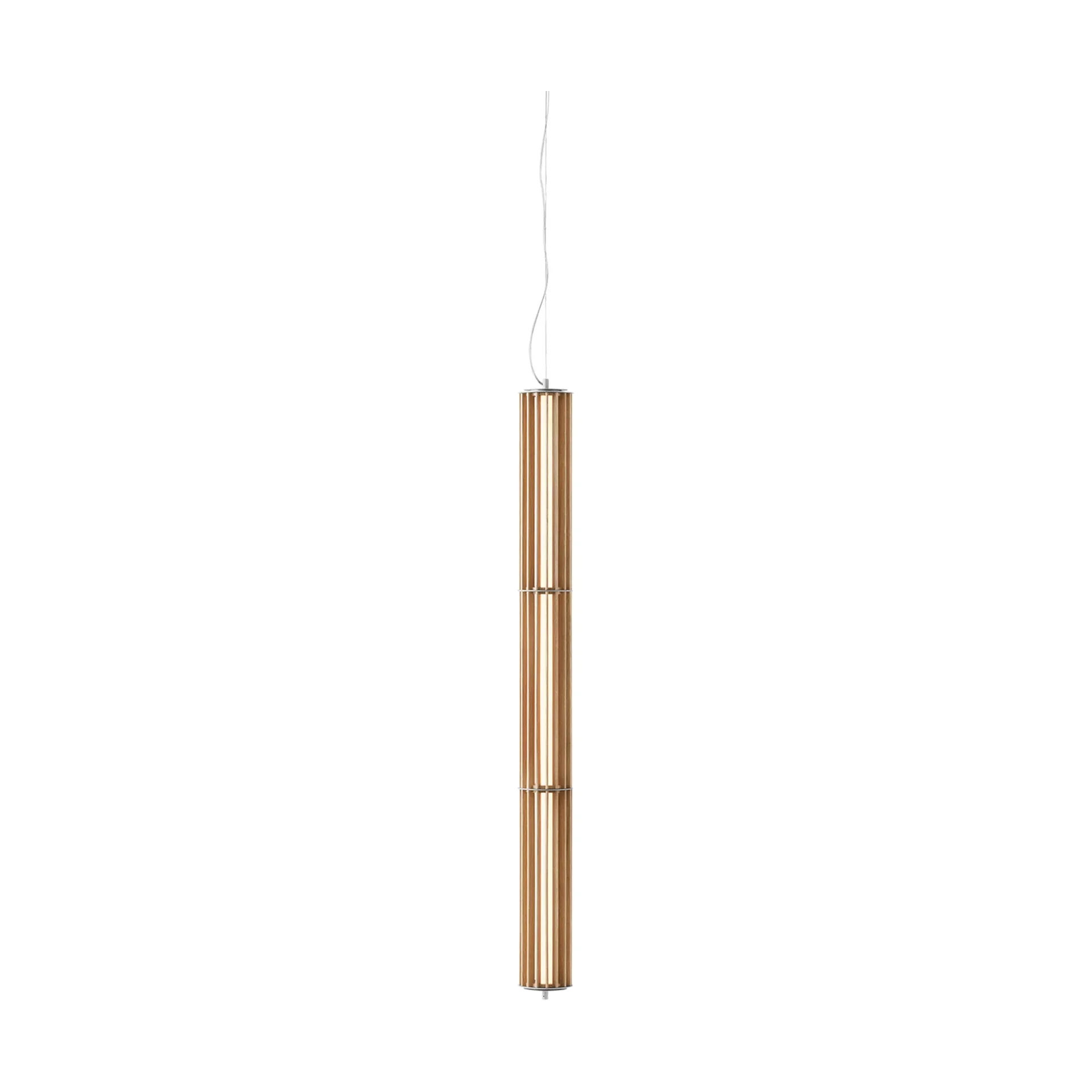 Numbra TY1 suspension, Chêne laqué-aluminium grenaillé &Tradition
