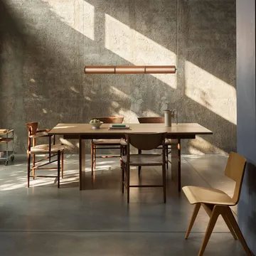 Numbra TY1 suspension - Chêne laqué-aluminium grenaillé - &Tradition