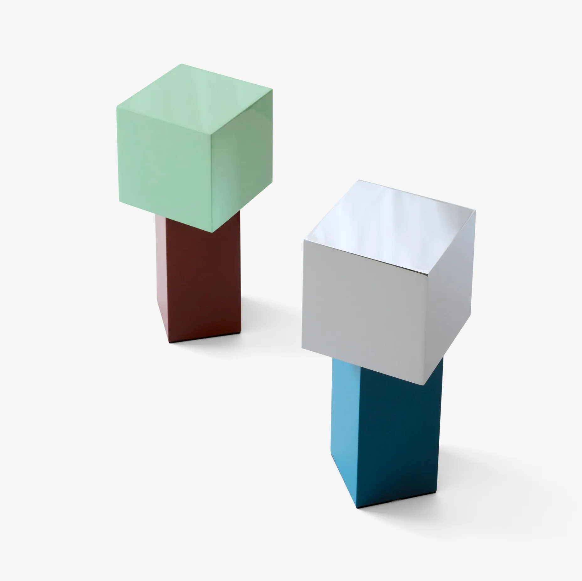 Pivot ATD7 Lampe portable, Blue silver &Tradition