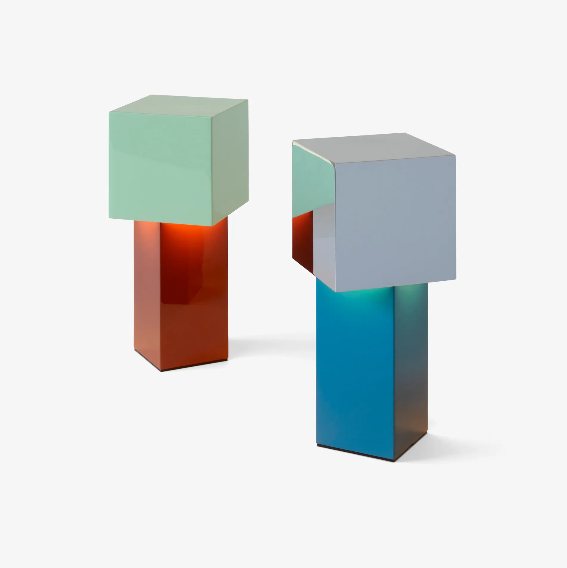 Pivot ATD7 Lampe portable, Blue silver &Tradition