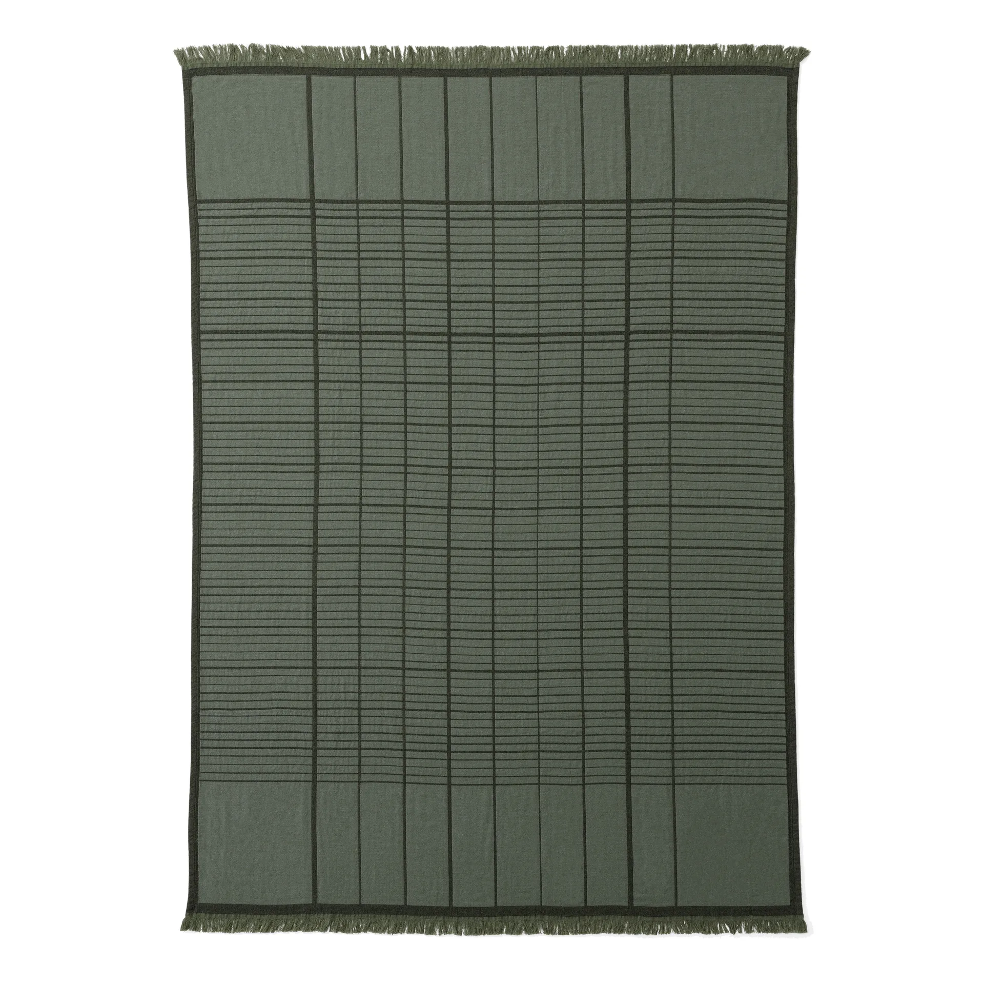 Plaid Untitled AP10 150x210 cm, Dark green &Tradition