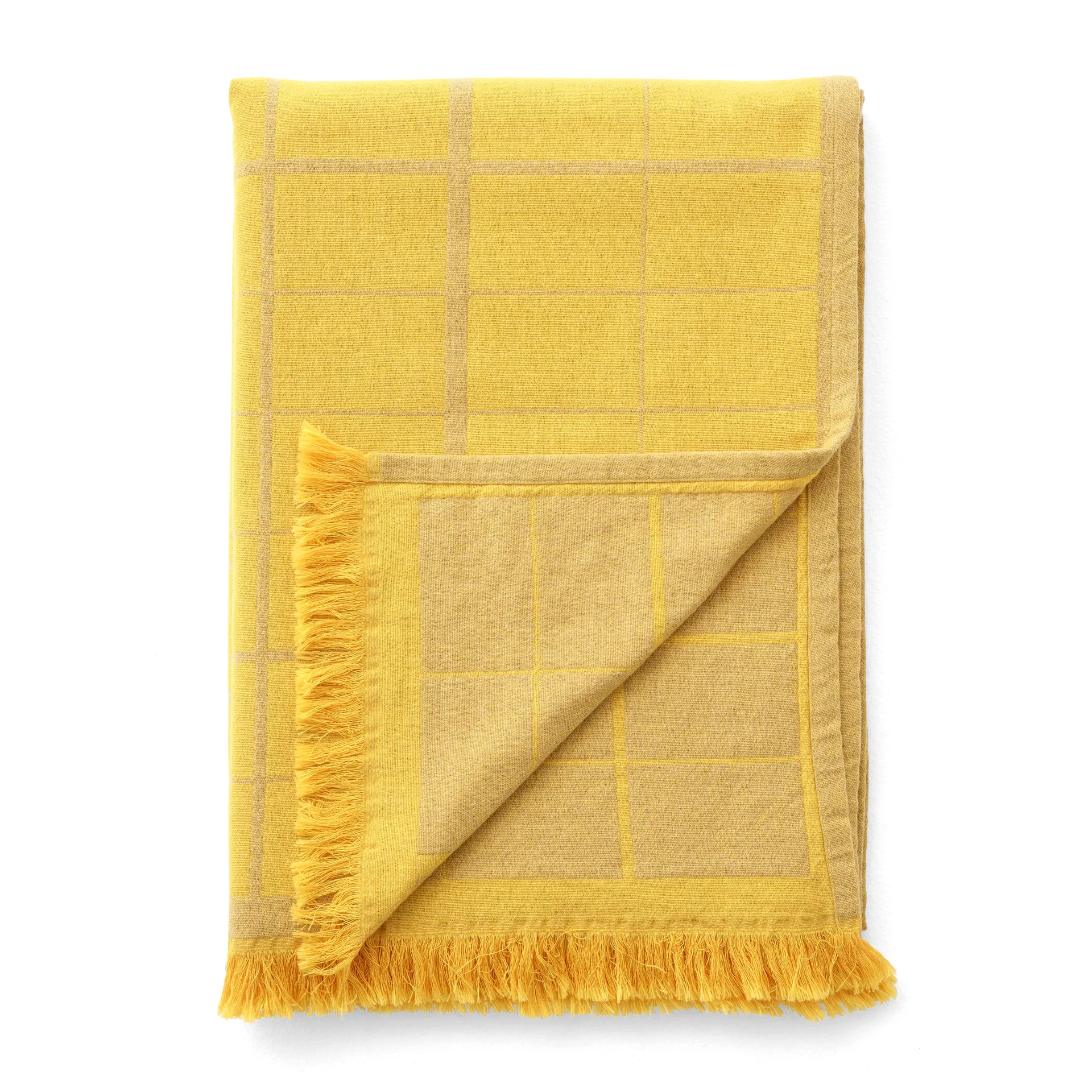 Plaid Untitled AP10 150x210 cm, Desert yellow &Tradition