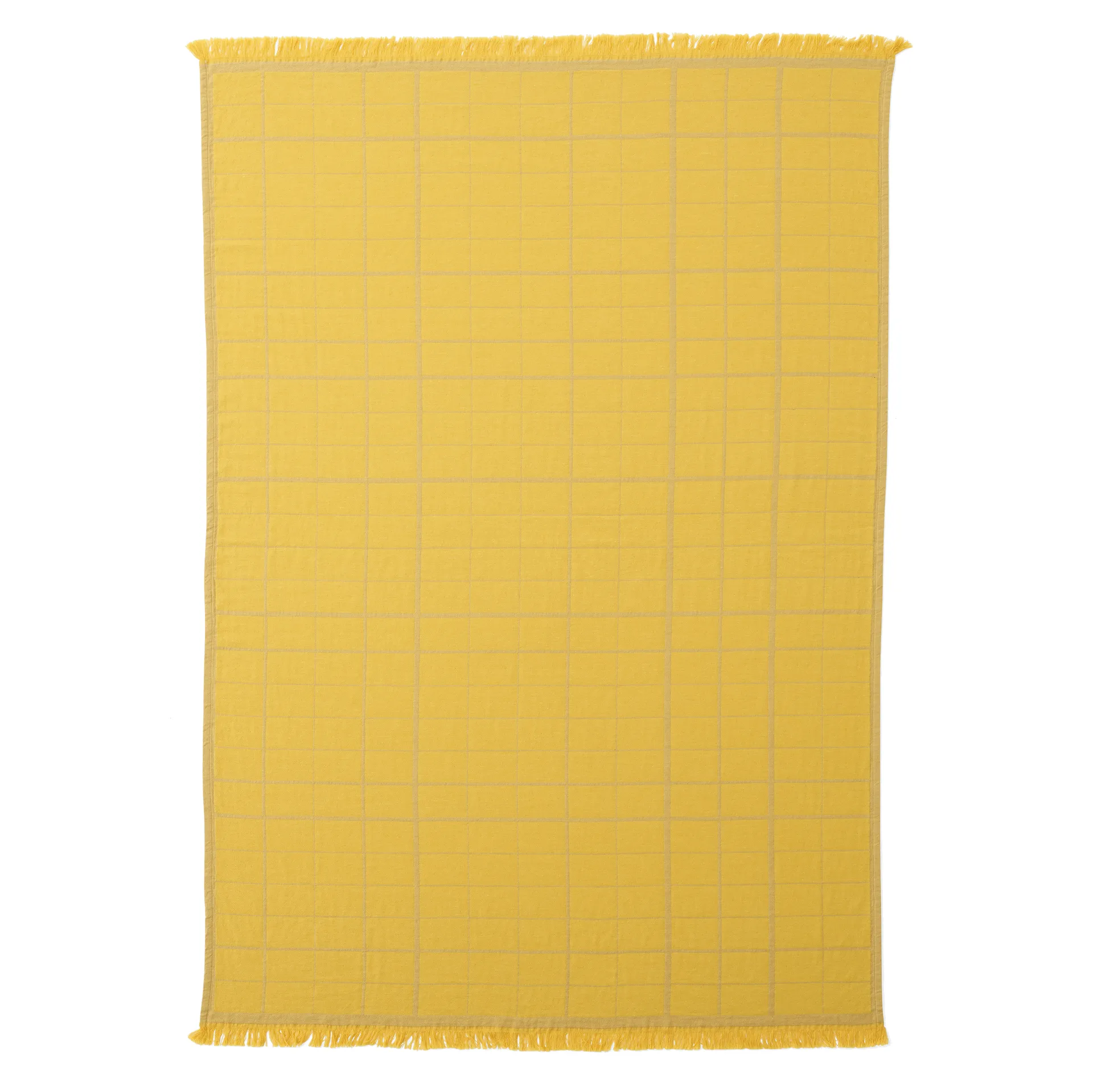 Plaid Untitled AP10 150x210 cm, Desert yellow &Tradition