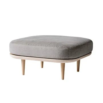 Pouf Fly SC9 - chêne huilé clair + tissu beige - &Tradition