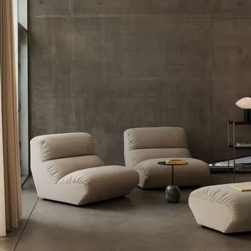 Pouf Hi Lo AV56 - Grain 61229 - &Tradition