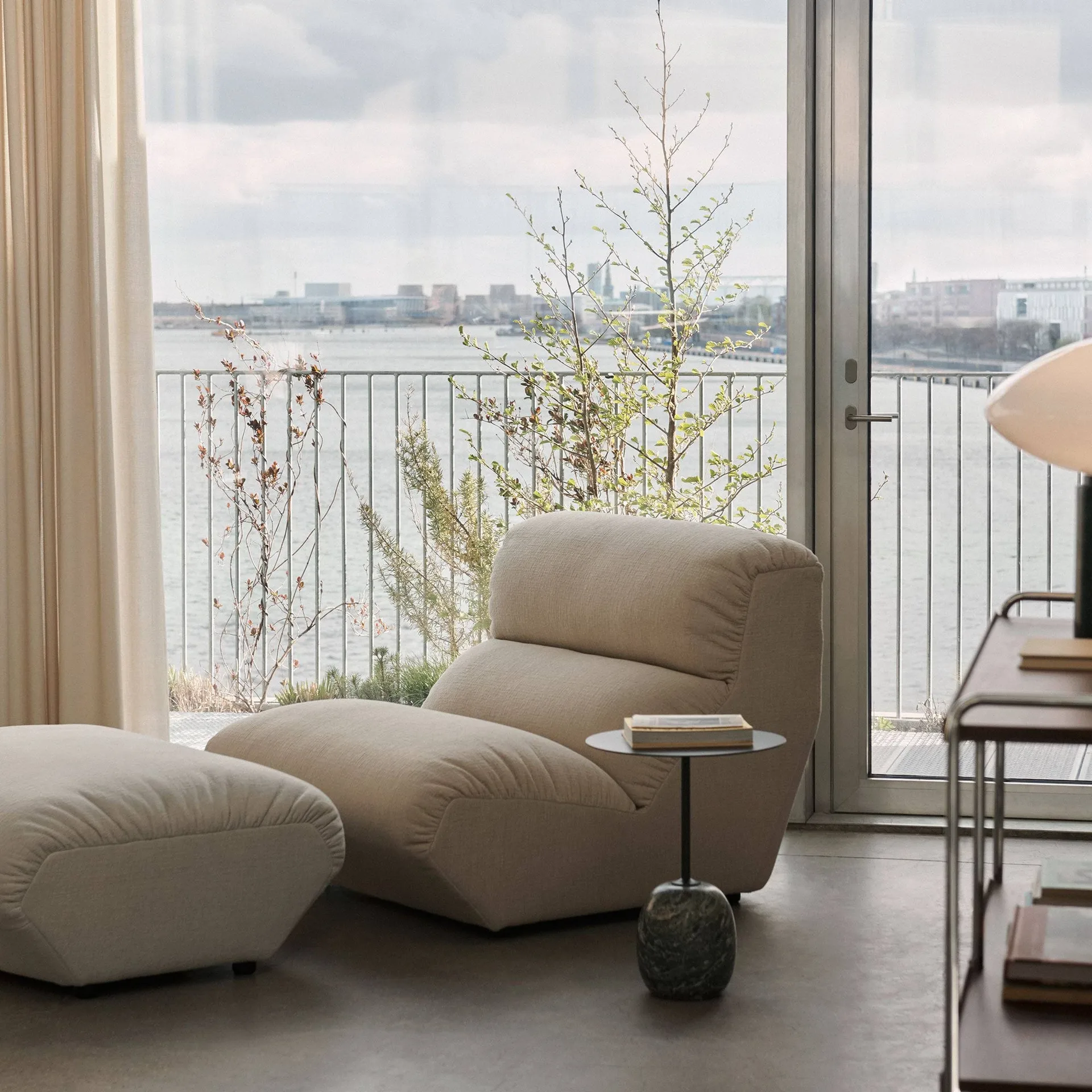 Pouf Hi Lo AV56, Vidar 0386 &Tradition