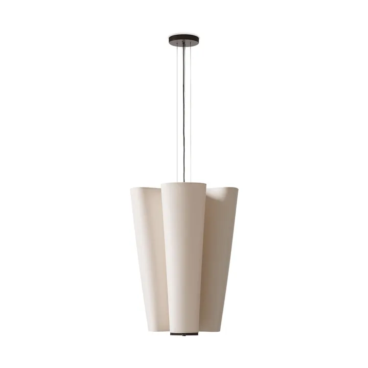 Suspension Bella chandelier - SC114, Bronzed & Soft Canvas, Ø47,2 cm - &Tradition