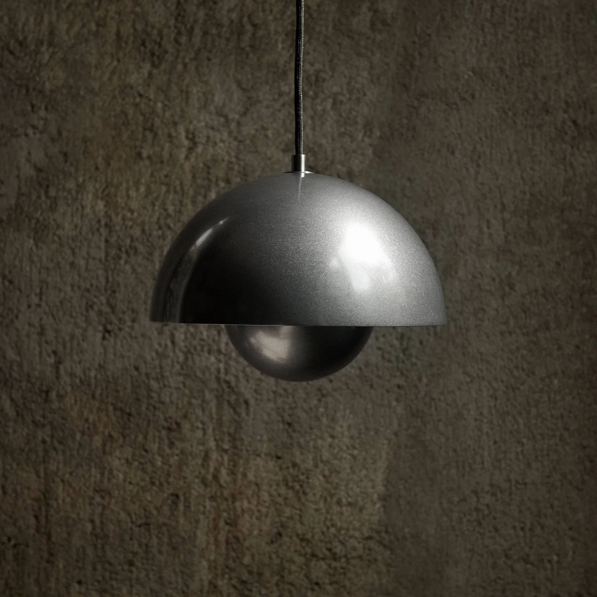 Suspension Flowerpot VP1 Anniversary Edition, Pewter &Tradition
