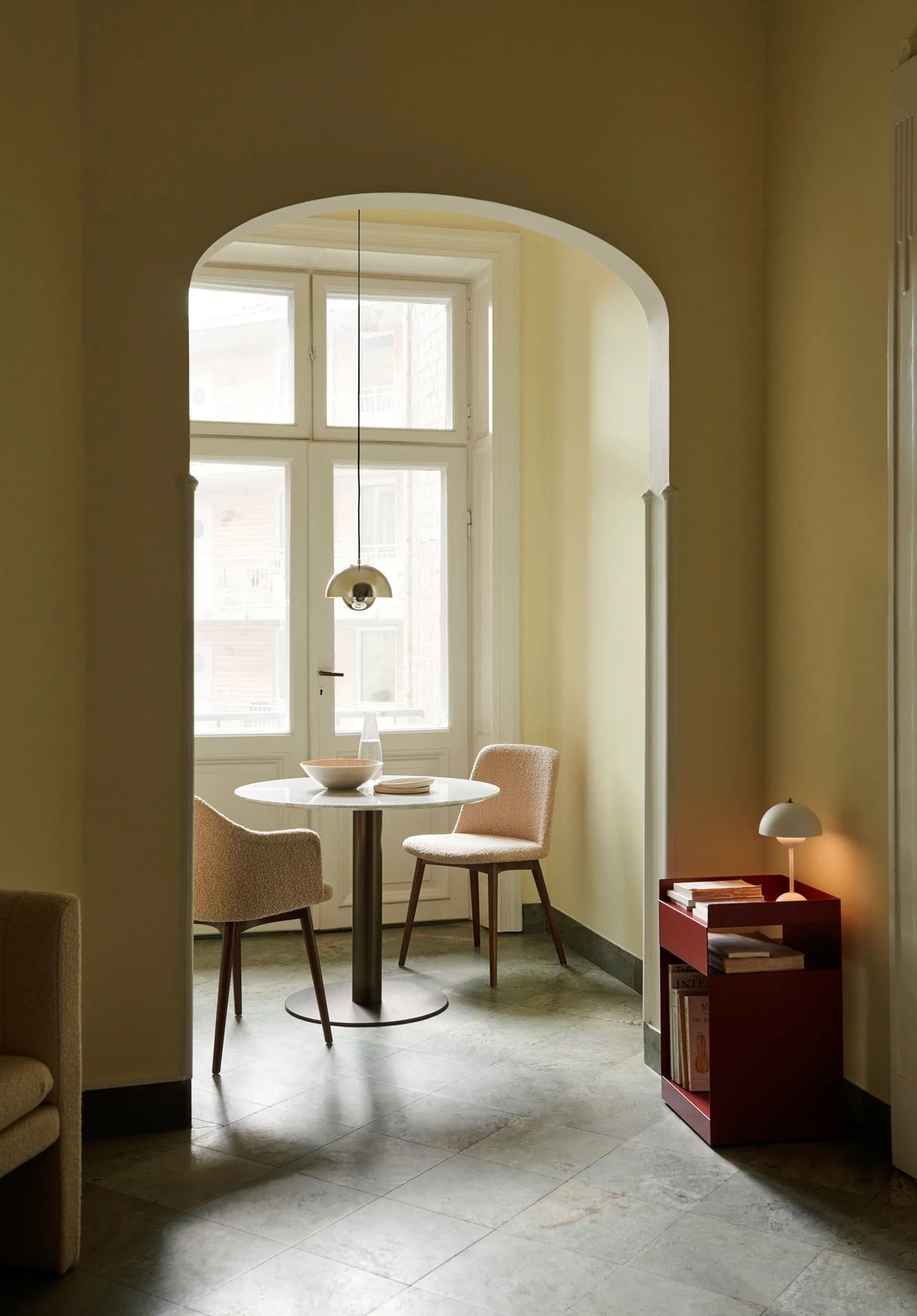 Suspension Flowerpot VP1, Chrome-plated &Tradition