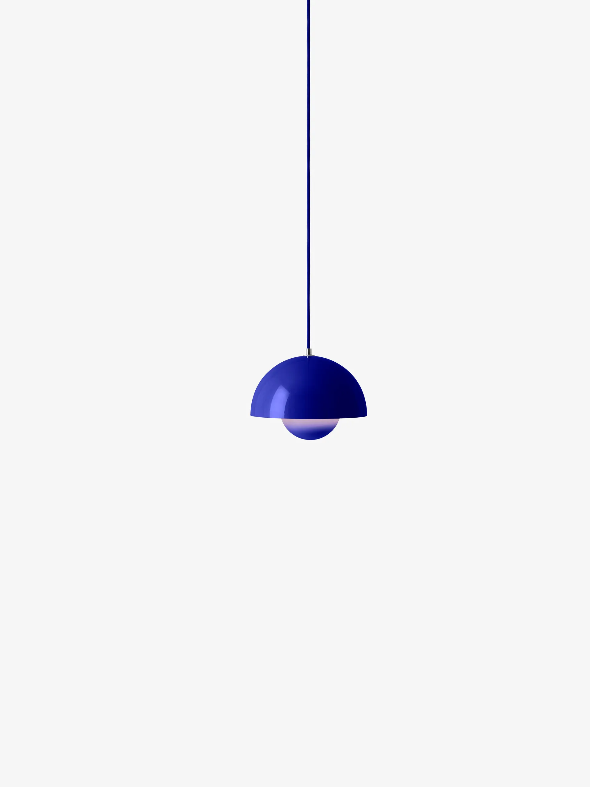 Suspension Flowerpot VP1, Cobalt blue &Tradition