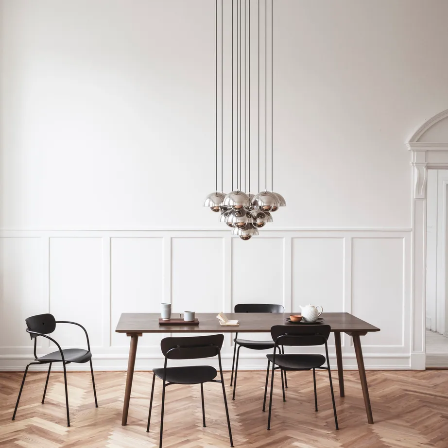 Suspension Flowerpot VP1, Fer poli &Tradition