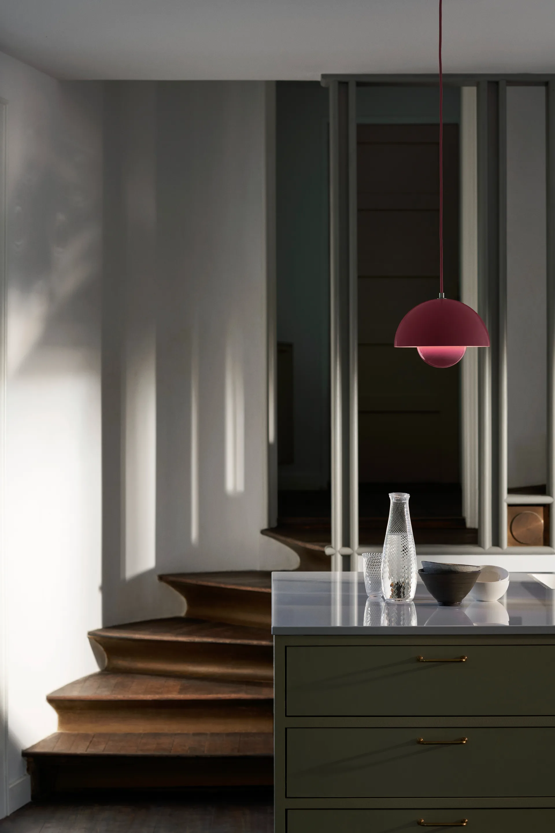 Suspension Flowerpot VP1, Tangy pink &Tradition