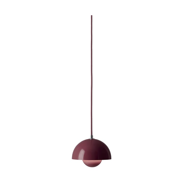Suspension Flowerpot VP10, Dark plum &Tradition