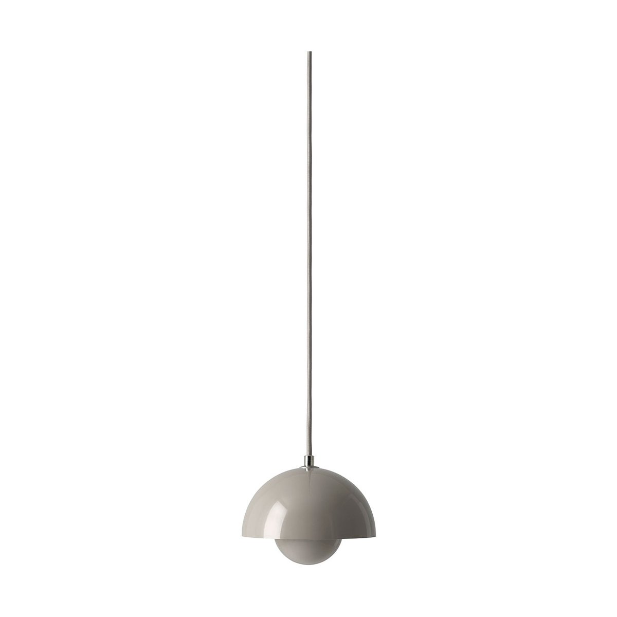 &Tradition Suspension Flowerpot VP10 Grey beige | Design Scandinave | Suspensions & lustres | Beige