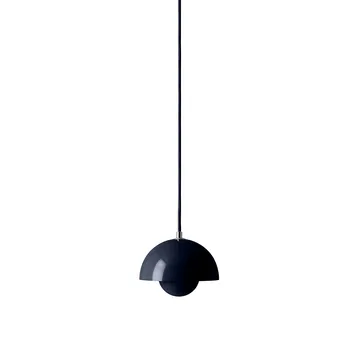 Suspension Flowerpot VP10 - Steel blue - &Tradition