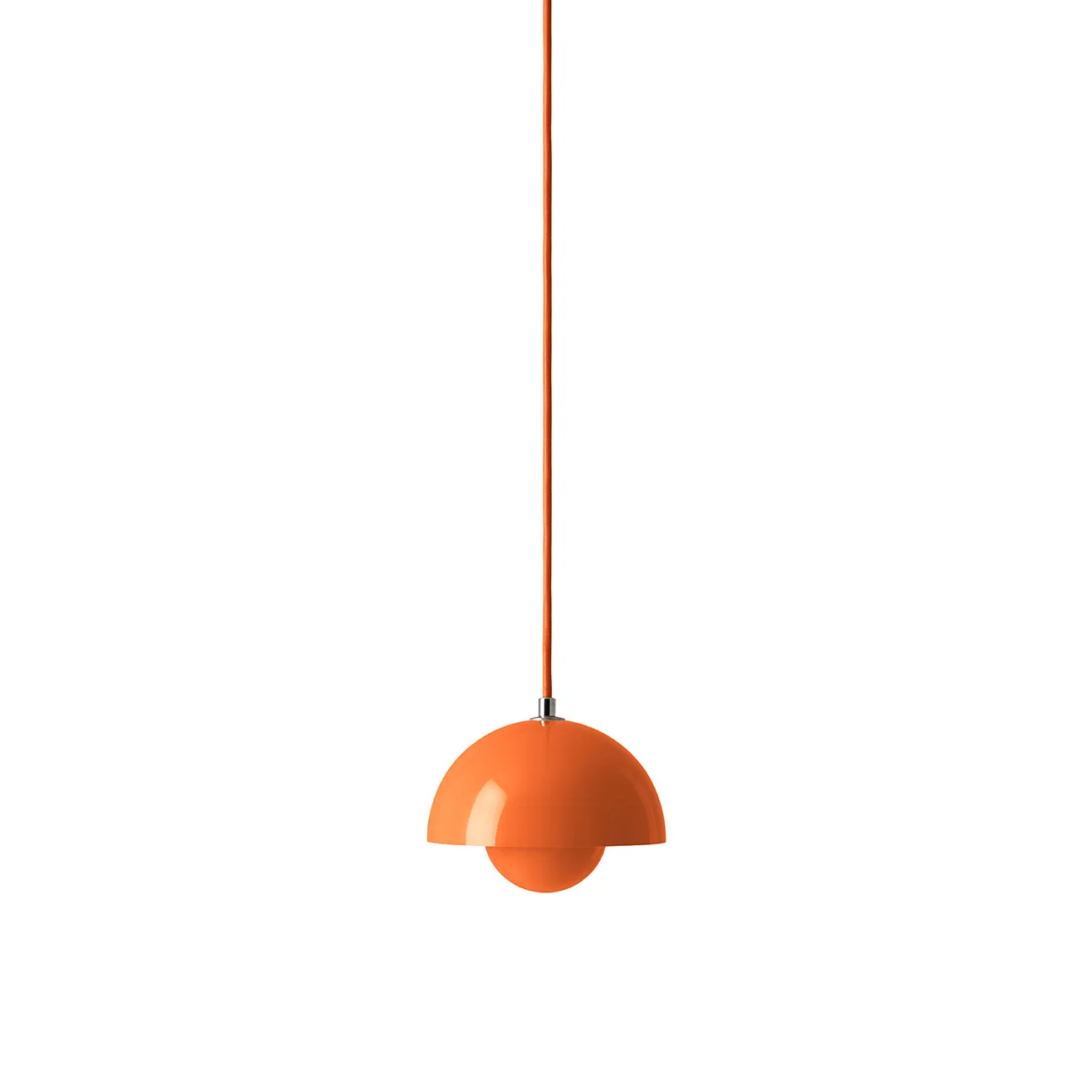 Suspension Flowerpot VP10, Zesty orange &Tradition