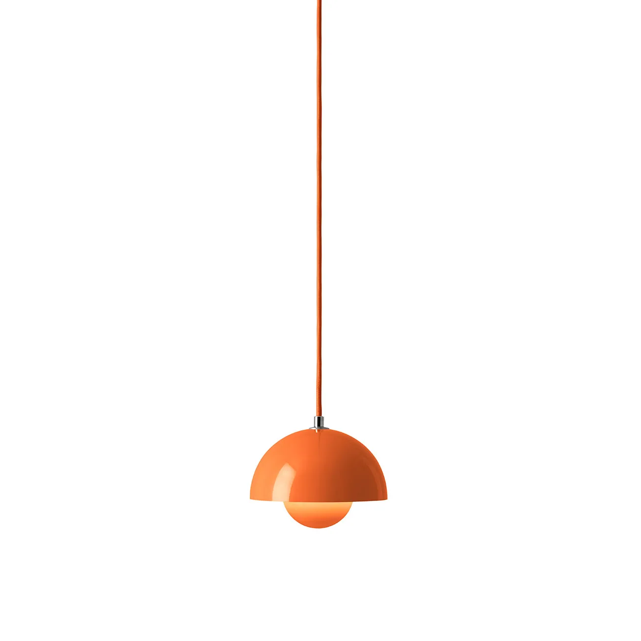 Suspension Flowerpot VP10, Zesty orange &Tradition