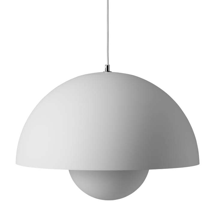 Suspension Flowerpot VP2, gris clair mat &Tradition