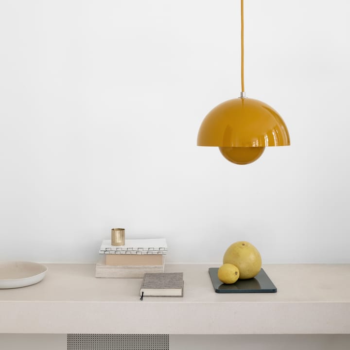 Suspension Flowerpot VP2, moutarde &Tradition