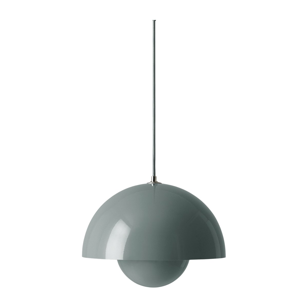 &Tradition Suspension Flowerpot VP2 Stone blue | Design Scandinave | Suspensions & lustres | Bleu