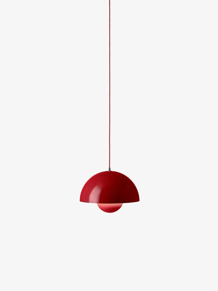 Suspension Flowerpot VP7 - Vermilion red - &Tradition