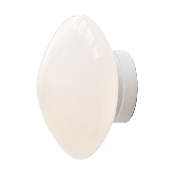 Suspension/applique murale Mist AP22 Ø25 cm - White-opal glass - &Tradition