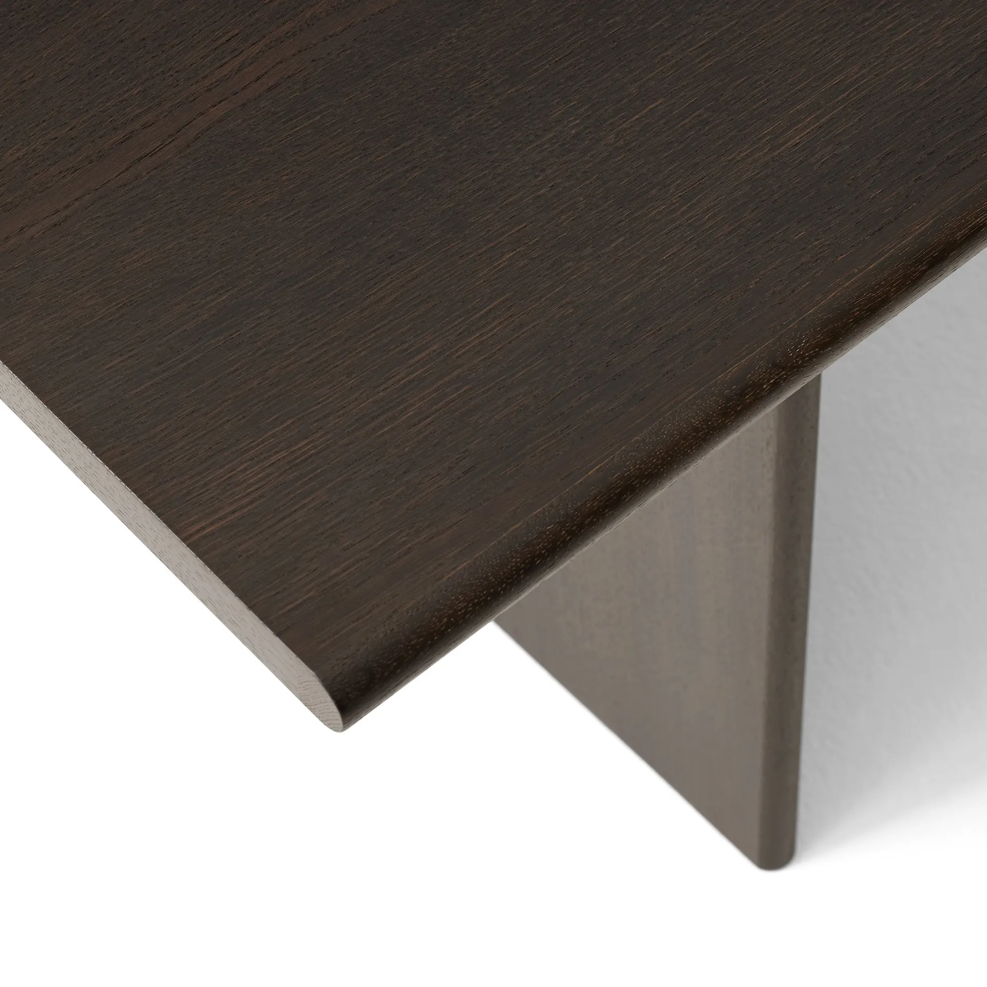 Table à manger Ita OS1 95x200 cm, Dark stained oak &Tradition