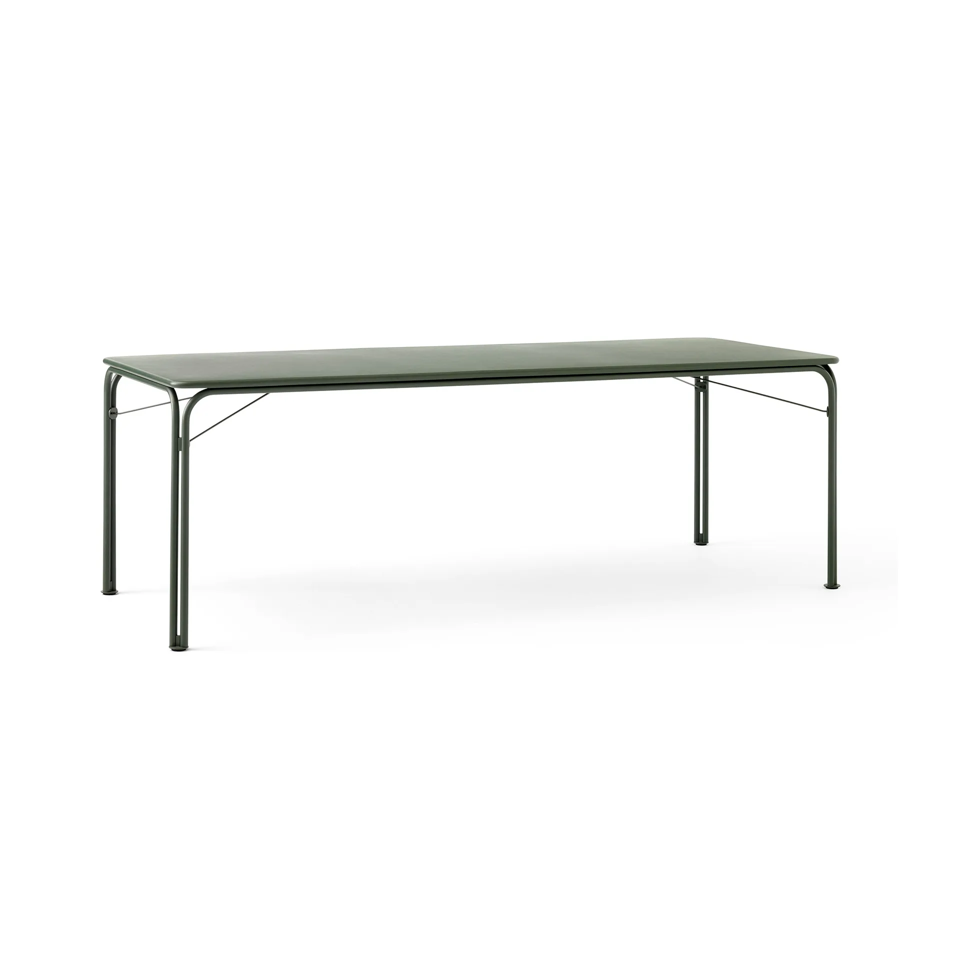 Table à manger Thorvald Outdoor SC99 220 cm, Bronze green &Tradition