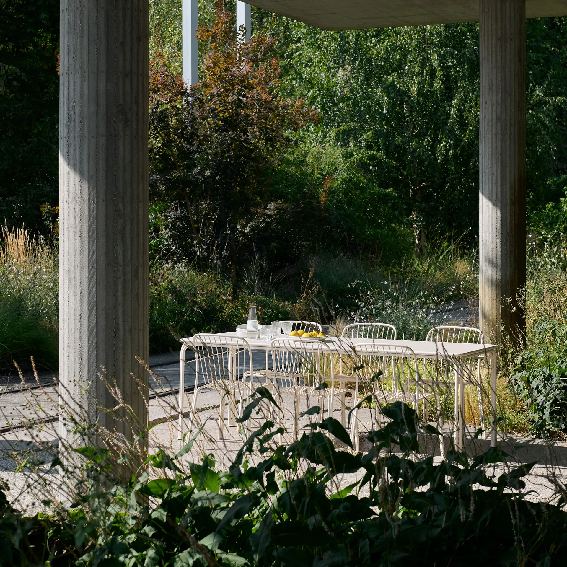 Table à manger Thorvald Outdoor SC99 220 cm, Ivory &Tradition