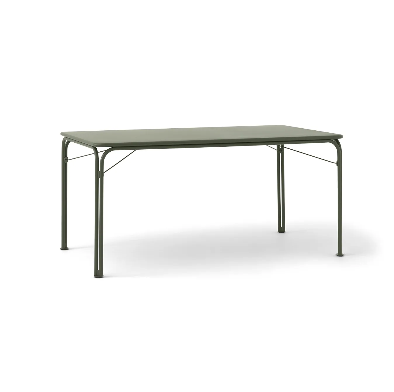 Table à manger Thorvald SC113, Bronze green, 160 cm &Tradition