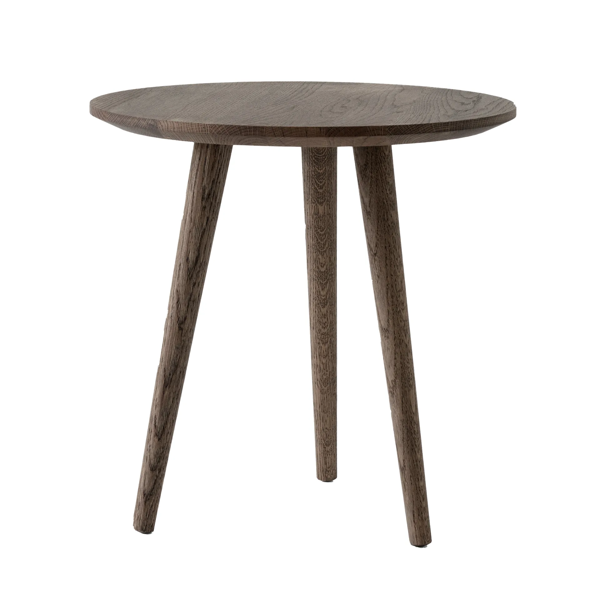 Table basse In Between SK13 Ø48 cm, Smoked oiled oak &Tradition