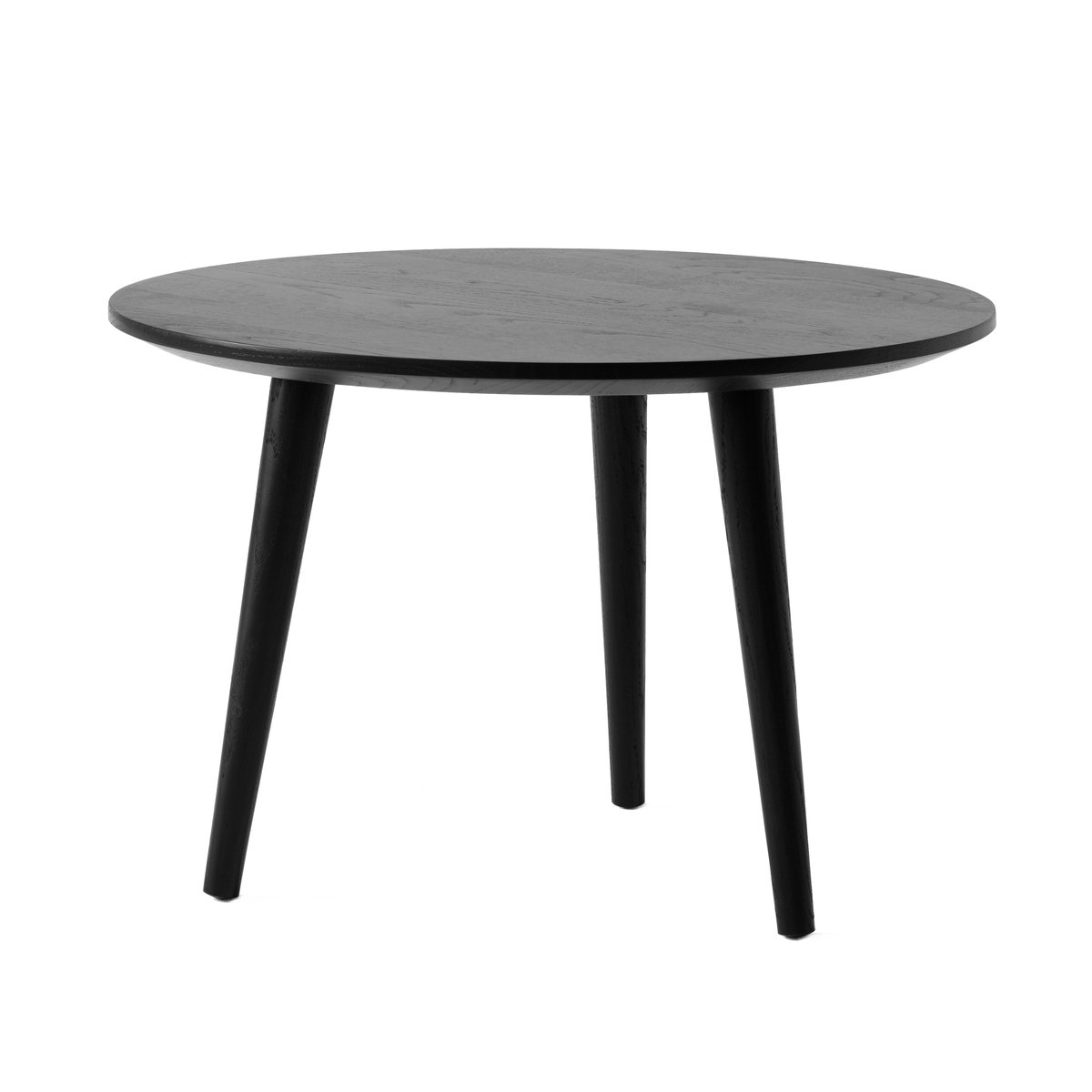 &Tradition Table basse In Between SK14 o60 cm Black lacquered oak