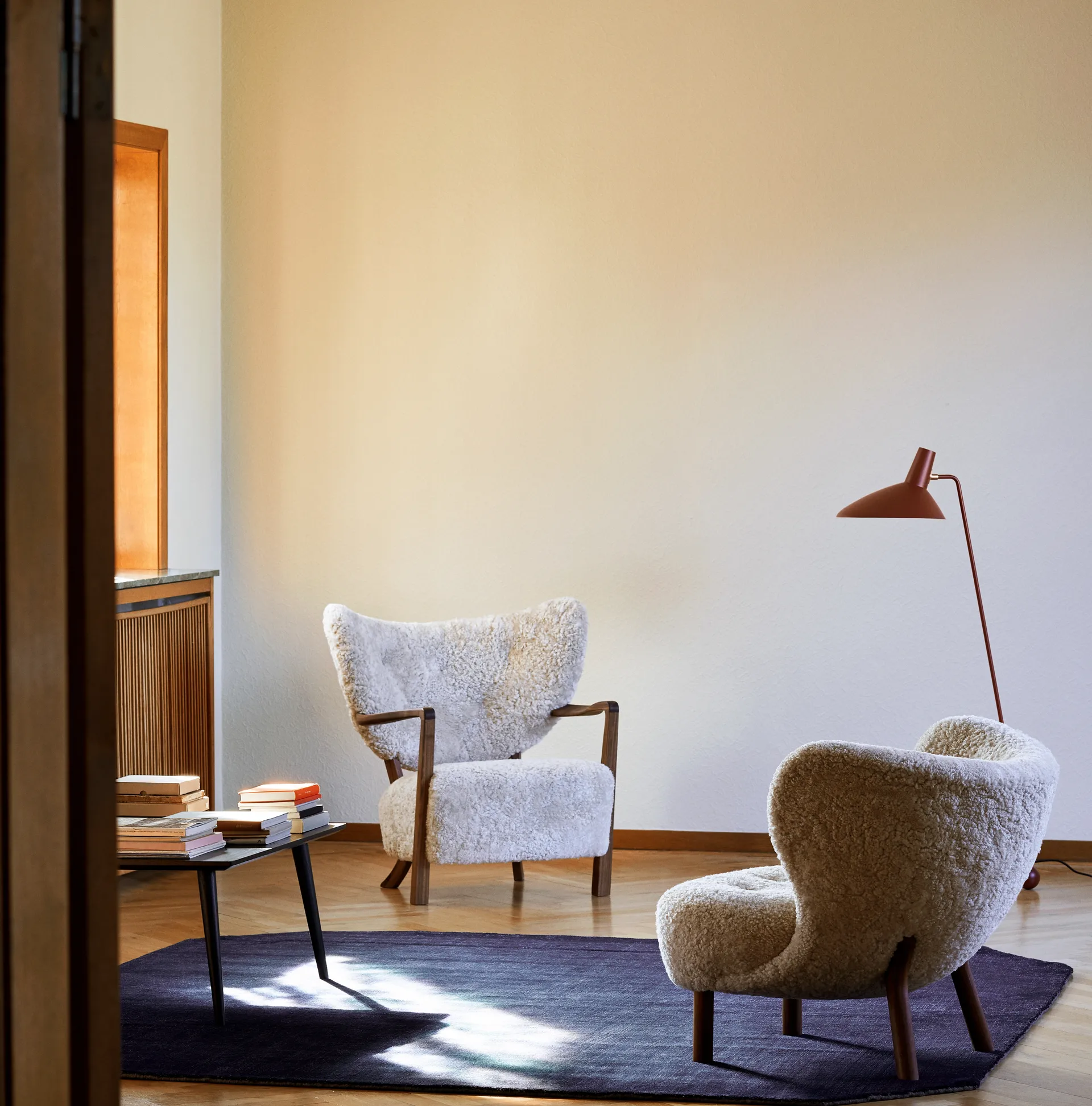 Table basse In Between SK24 90x90 cm, Chêne huilé fumé &Tradition