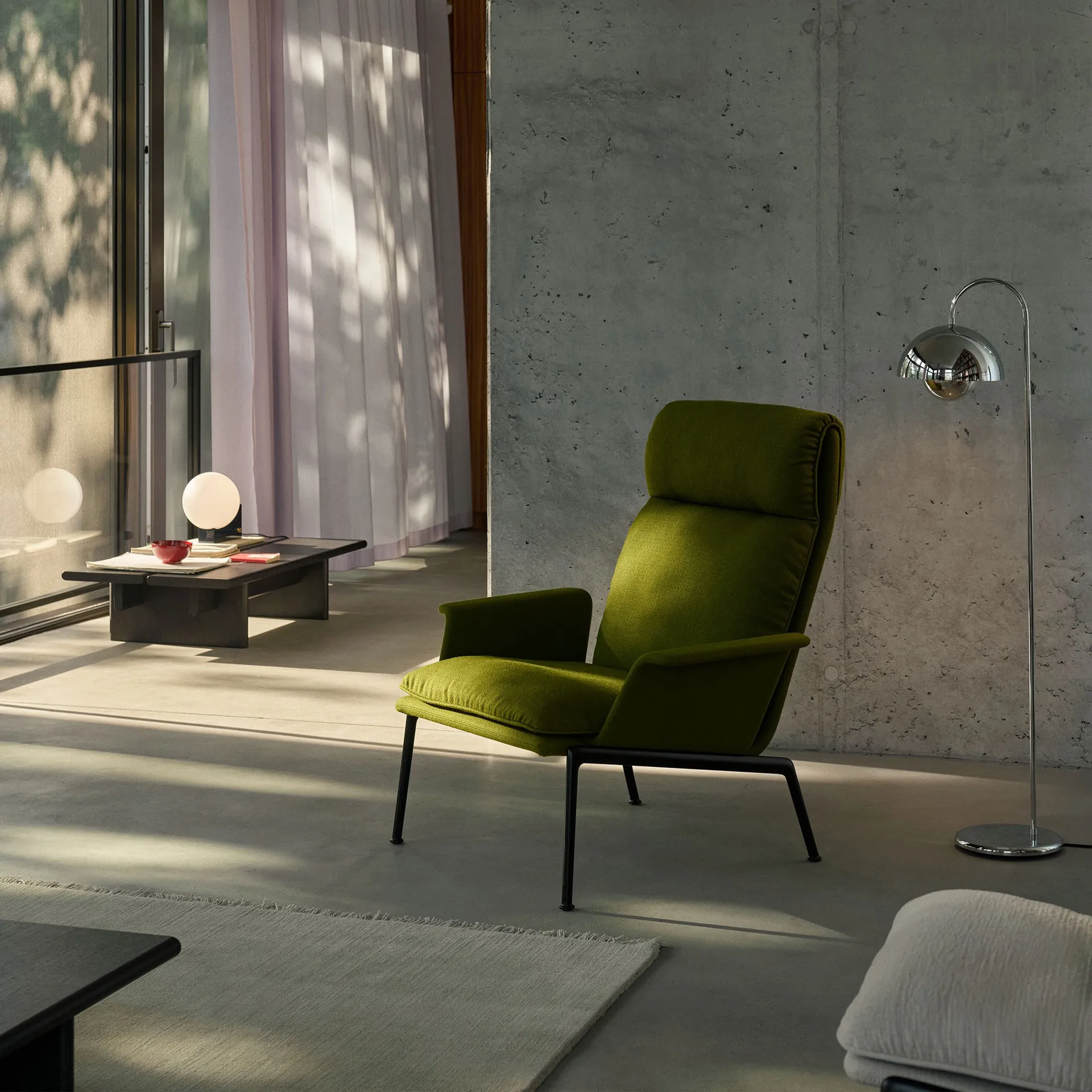 Table basse Ita OS3 60x110 cm, Dark stained oak &Tradition