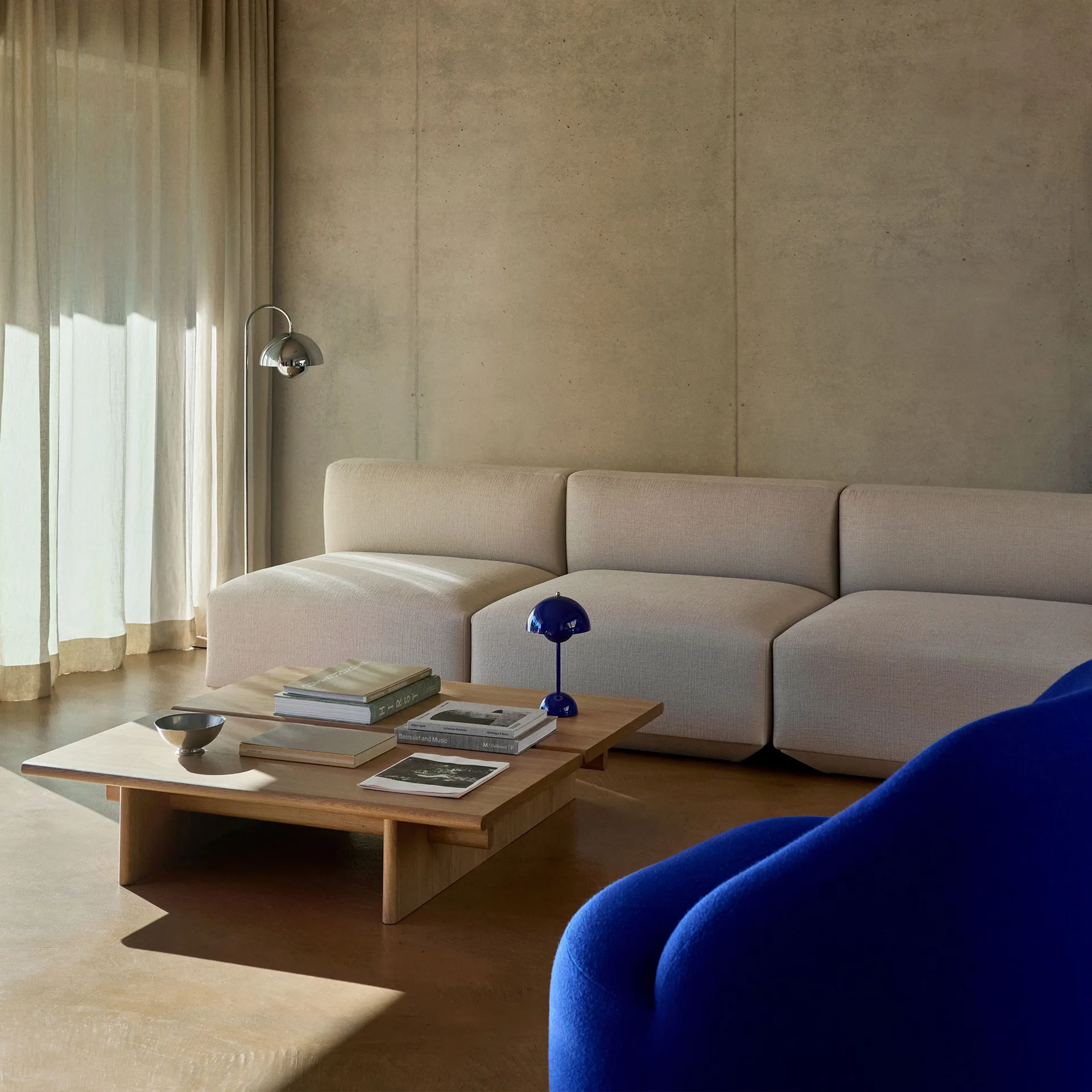 Table basse Ita OS4 110x110 cm, Oak &Tradition