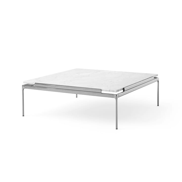 Table basse LN13 Sett - Bianco carrara-dark chrome - &Tradition